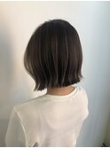 切りっぱなしボブ