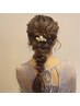 お呼ばれヘアセット￥4,400
