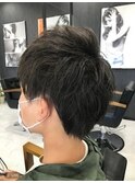 清潔感のあるミディアム×シークレット2ブロック