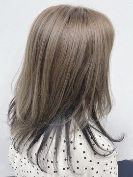 ダンクレスト(Daan Crest) 【インナーカラー】×【ブラック】