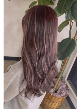 ヘアーローラン 横浜(hair LORAN yokohama) ピンクハイライト