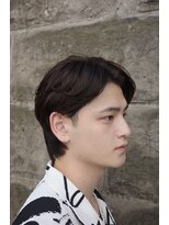 アカ(ACA)&nbsp;メンズマッシュパーマ波巻きツイストスパイラルパーマ札幌大通