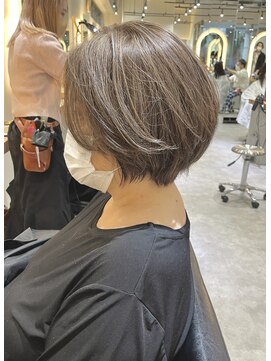 サロンドミルク 新百合ヶ丘店(salon de MiLK) 脱白髪染めハイライト［新百合ヶ丘/ハイライト/白髪染め］