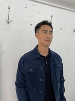 ウェルネス(Wellness)&nbsp;スパイラルツーブロックマッシュアップバングコンマヘア49