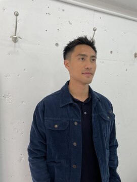 ウェルネス(Wellness) スパイラルツーブロックマッシュアップバングコンマヘア49