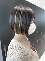 ロンドシエル 横浜(Lond ciel)&nbsp;横浜/ボブ/ブリーチ／デザインカラー/アンブレラカラー