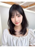 大人可愛い　レイヤーカット　ハイレイヤー　学割U24 顔まわり#