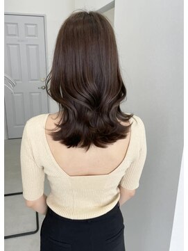 ソヨン 茨木店(SOYON) 【お客様スタイル】くびれヘア 透明感カラー