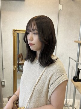 アソビ(Asobi) 【カラーのダブルカラー】オリーブベージュ