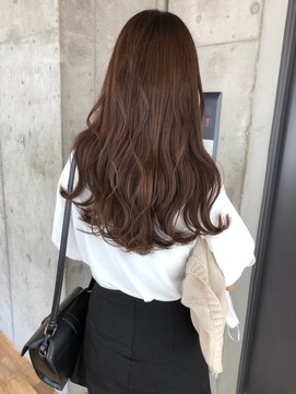 レニーバイエース(LANY by ACE) 【LANY横浜】透明感ブラウン×ウェーブ巻き