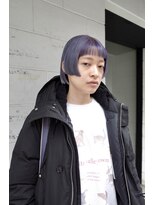 ナビッジ(NABIGE)&nbsp;姫カットボブにハイトーンパープル