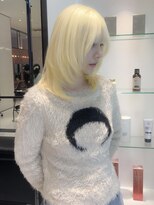 キーン 吉祥寺店(keen)&nbsp;《keen×カネコ》抜きっぱなしブロンド×ミディアムレイヤー