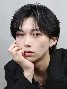 ザ サードヘアー 柏(THE 3rd HAIR) シースルーセンターパート ダウンパーマ