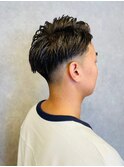 ショート爽やか★/ツーブロック/刈り上げ/フェード/メンズ