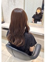 ミック ヘアアンドメイクアップ 直江津店(miq Hair&Make up)&nbsp;naturalbrown×treatment
