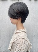 【morio池袋】黒髪ハンサムショートスタイル＊