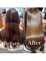 サラビューティーサイト 志免店(SARA Beauty Sight)&nbsp;【あんstyle】艶カラーと髪質改善で艶髪に！