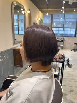ヘアーサロン キー(Hair salon key) オトナショートボブ