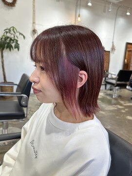 ヴィップルーム(viproom) ツヤ髪スタイル/ニュアンスカラー/ショートボブ/センターパート