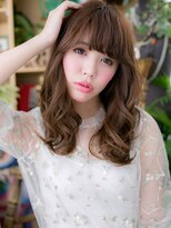 カバーヘア イヴ 戸頭店(COVER HAIR EVE)&nbsp;大人かわいい韓国風巻きミルクティーベージュc6戸頭20代30代40代