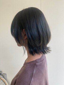 カシェ リタ ヘアー(CACHE'&RITA HAIR) オリーブグレージュ◯ボブウルフ◯ボブレイヤー◯顔まわりカット
