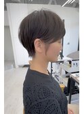 似合わせカット/ショートボブ/小顔ヘア/メルティカラー/くせ毛