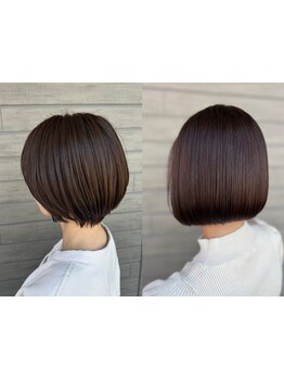 【岐阜市/完全個室/髪質改善】《思い通りの色味×うる艶な仕上がり》が同時に叶う─。