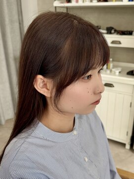 レヴィア(REVIA) 顔まわりカット髪質改善トリートメント前髪カット