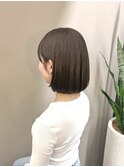 シンプルストレートボブ
