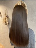 ナチュラルベージュ×髪質改善