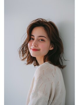 セラ 昭島店 エアリーミディ白髪染めハイライト髪質改善縮毛矯正[昭島]