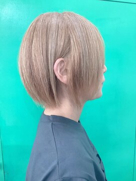 のあともあ ショートボブ