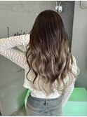 マーブル★インナーカラー