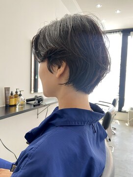 パープル(PURPLE) ショートヘア/ハンサムショート