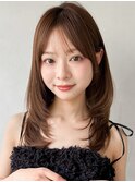 外ハネボブ小顔カット似合わせカット艶感こなれヘアうるツヤ