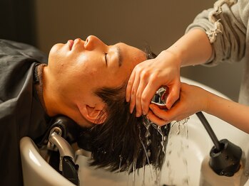 アルフレッド 瑞穂店(alfRed)の写真/【スパ専用個室あり】メンズのための本格ウェットヘッドスパ!スパニストがあなたの疲れを芯からほどきます