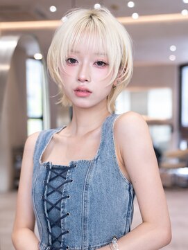 ドリップ バイ ハバナ 原宿(driP. by HAVANA) 20代30代ミディアム顔周りレイヤーカット髪質改善ストレート