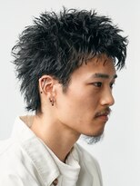 テン 心斎橋(tenn.)&nbsp;心斎橋スパイキーショートビジネスヘアフェザーショートパーマ