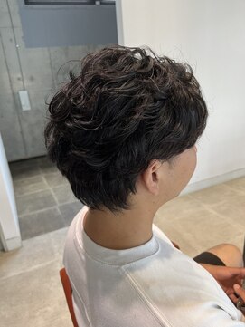 シオ 流山おおたかの森(Sio) メンズショート×スパイラルパーマ