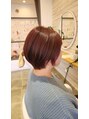 ヘアメイクアクト 都賀店&nbsp;スタイリングも楽な丸みシルエットが美しいショート