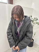 キー(kii)&nbsp;ボブ/ボブヘア/ラベンダーグレージュ/グレージュ