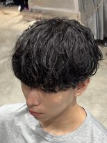 スイ 松戸(SUI)&nbsp;綿貫航太◎シャドウパーマ/ルーズパーマ/メンズ/松戸