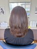 《圧倒的艶髪へ》髪質改善ストレート＋カラー＋カット￥28000→￥25000！