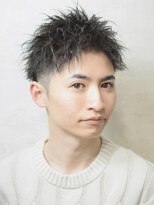 クオンヒール(QUON HEAL) スパイキーショートツイストアップバングピンパーマn