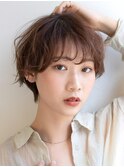 無造作エアリーなマッシュショート【川崎】【京急川崎】