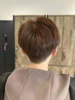 レア(l'ea)&nbsp;スッキリ柔らかショート+べージュブラウン