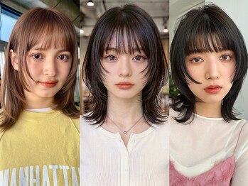 ノラジャーニー(NORA Journey)の写真/周りと差がつくお洒落な顔周りレイヤーカット/ハッシュカット★顔回りの数ミリにこだわり可愛いを実現＊