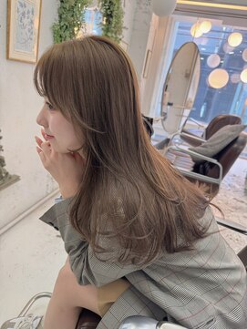 オブヘアー オモテサンドウ(Of HAIR OMOTESANDo) 透明感カラー/レイヤーカット/ブリーチなしカラー