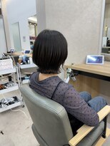 カイノ イオンモール橿原店(KAINO) 暗髪で楽しむ軽やか外ハネボブ