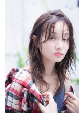 エイミー(Aimee) Aimee ナチュラルセミディ×モカベージュ